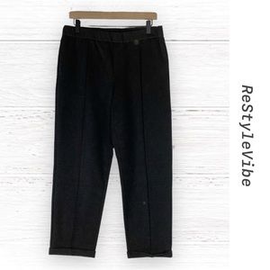 J. CREW Women’s Size 10 Pant Ponte Style Fit Stretch Cuffed Ankle Crop Length